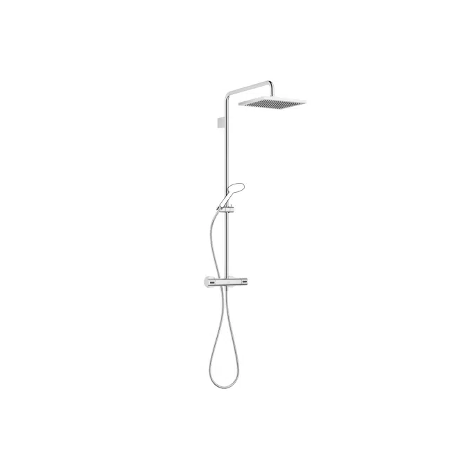 34459980 Showerpipe with shower thermostat without hand shower