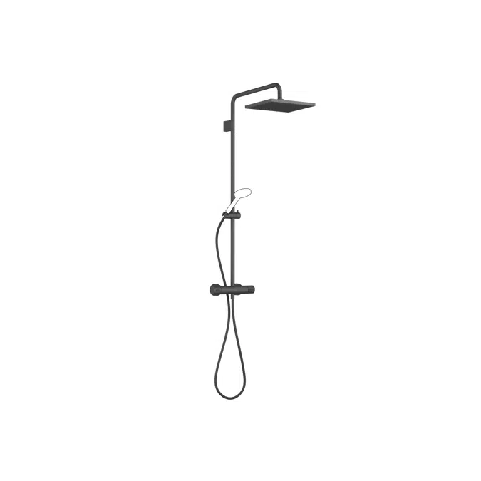 34459980 Showerpipe with shower thermostat without hand shower