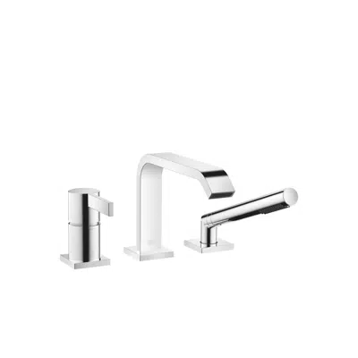 Image for 27412670 IMO Three-hole single-lever bath mixer for bath rim or tile edge installation 224 mm