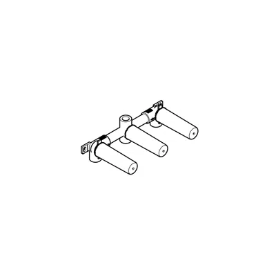 billede til 35707970 Dornbracht Concealed wall-mounted mixer Centred spout