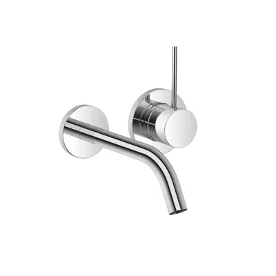 Image for 36860662FF0010 Meta META SLIM Wall-mounted single-lever basin mixer without pop-up waste