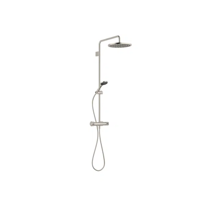 34460979FF0010 Showerpipe with shower thermostat without hand shower