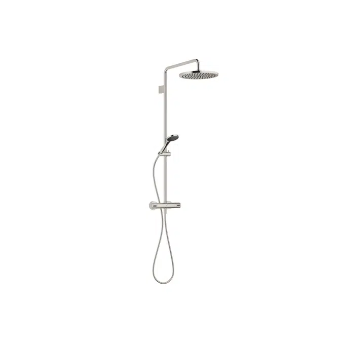 34460979FF0010 Showerpipe with shower thermostat without hand shower