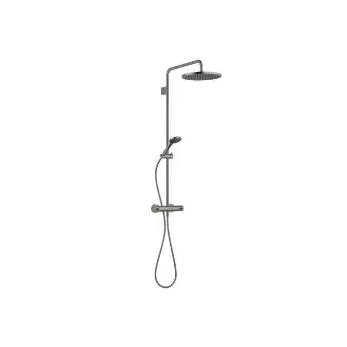 34460979FF0010 Showerpipe with shower thermostat without hand shower