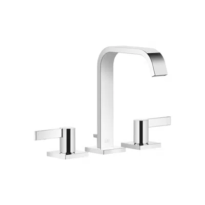 Image for 20713670FF0010 IMO Three-hole basin mixer with pop-up waste 165 mm