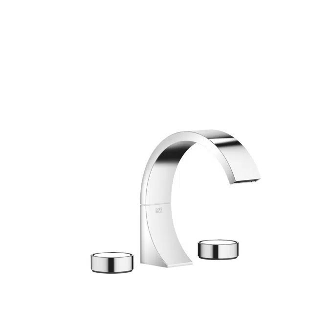 20713811FF0010 CYO Three-hole basin mixer with pop-up waste