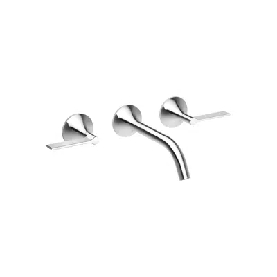 kuva kohteelle 36712819FF0010 VAIA Wall-mounted basin mixer without pop-up waste 190 mm