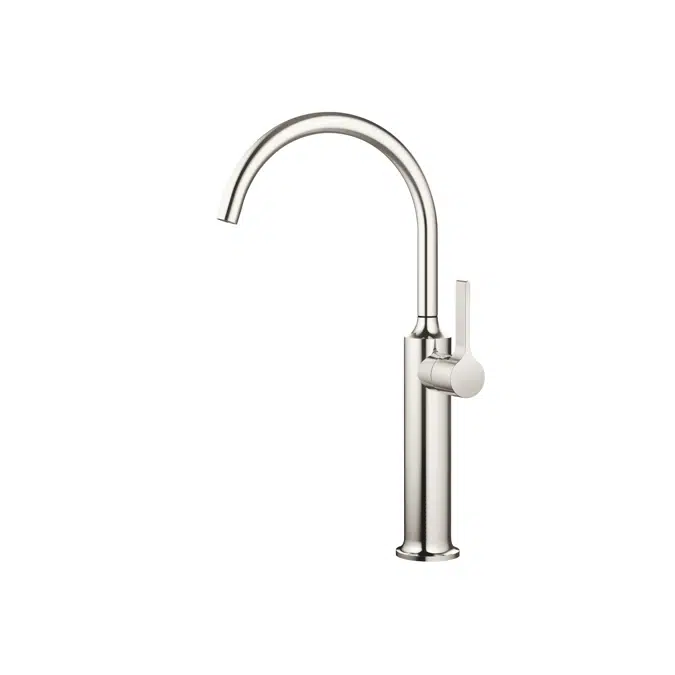 33534809FF0010 VAIA Single-lever basin mixer with raised base without pop-up waste 201 mm