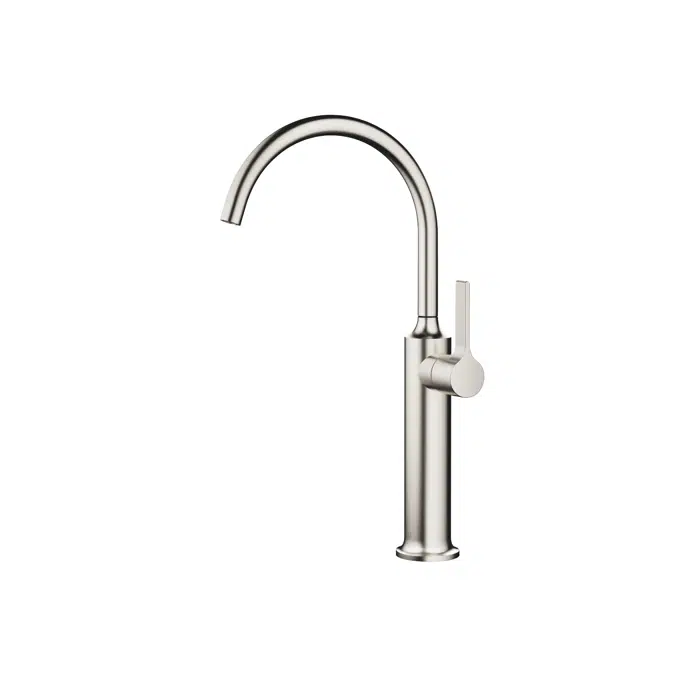 33534809FF0010 VAIA Single-lever basin mixer with raised base without pop-up waste 201 mm