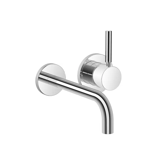 36862660FF0010 Meta Wall-mounted single-lever basin mixer with individual rosettes