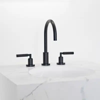 billede til 20713882FF0010 Tara. Three-hole basin mixer with pop-up waste 165 mm