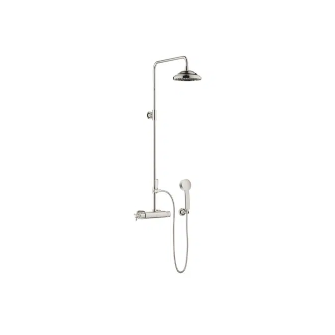 34459360FF0010 Madison Showerpipe with shower thermostat without hand shower