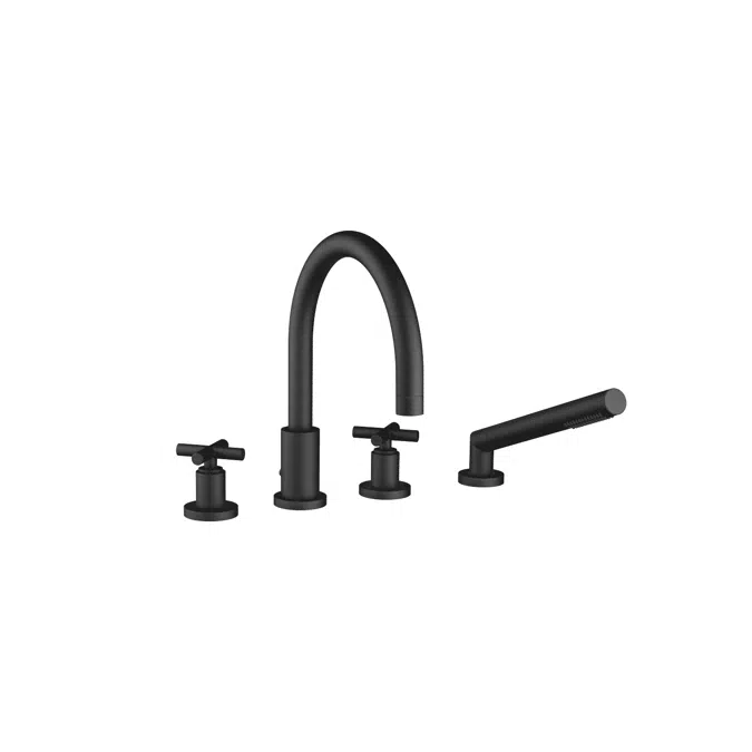 27512892 Tara. Bath shower set for bath rim or tile edge installation 220 mm