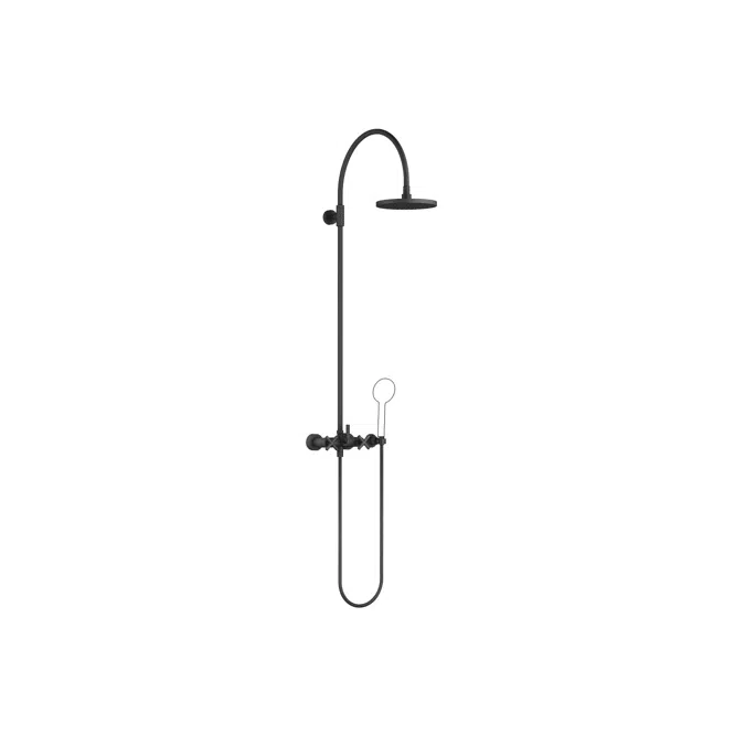 26632892FF0010 Tara- Showerpipe with shower mixer without hand shower