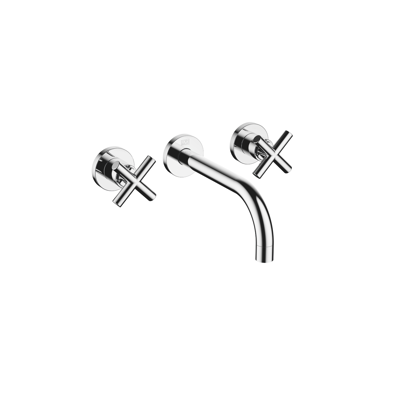 Image for 36712892FF0010 Tara. Wall-mounted basin mixer without pop-up waste 190 mm