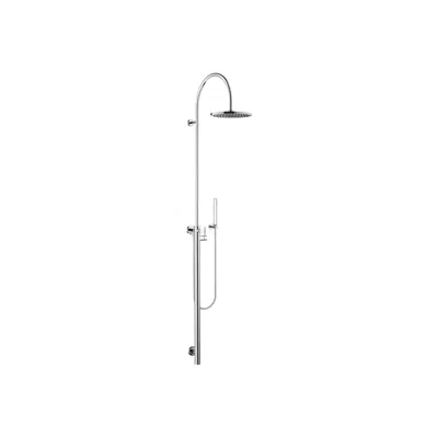 Image for 26024661FF0010 Shower system with single-lever shower mixer without hand shower