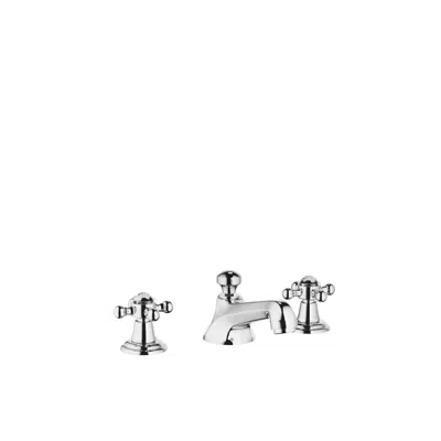 Image for 20700360FF0010 Madison Three-hole basin mixer with pop-up waste 135 mm