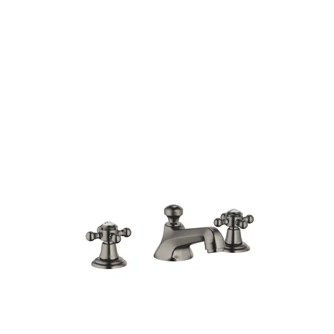 20700360FF0010 Madison Three-hole basin mixer with pop-up waste 135 mm