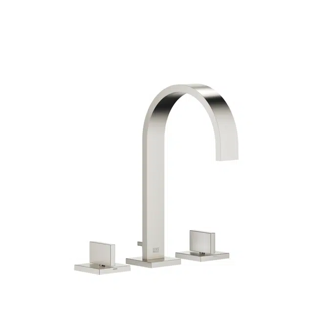 20713782FF0010 MEM Three-hole basin mixer with pop-up waste 165 mm