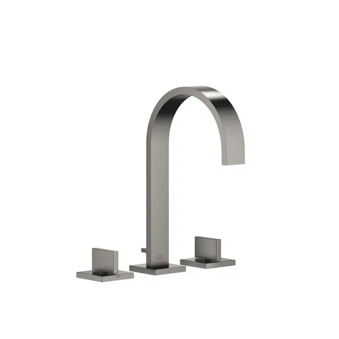 20713782FF0010 MEM Three-hole basin mixer with pop-up waste 165 mm