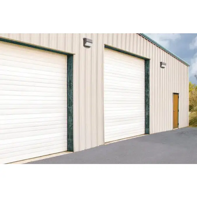 Insulated Wind Load Sectional Door - 423