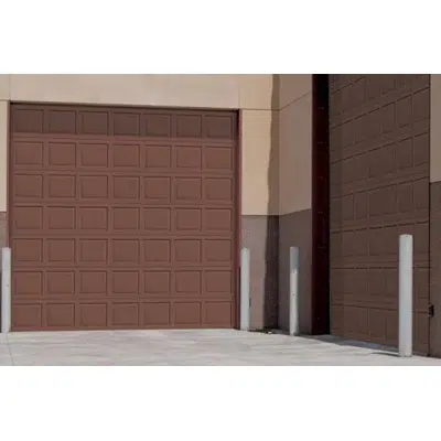 Insulated Wind Load Sectional Door - 515图像