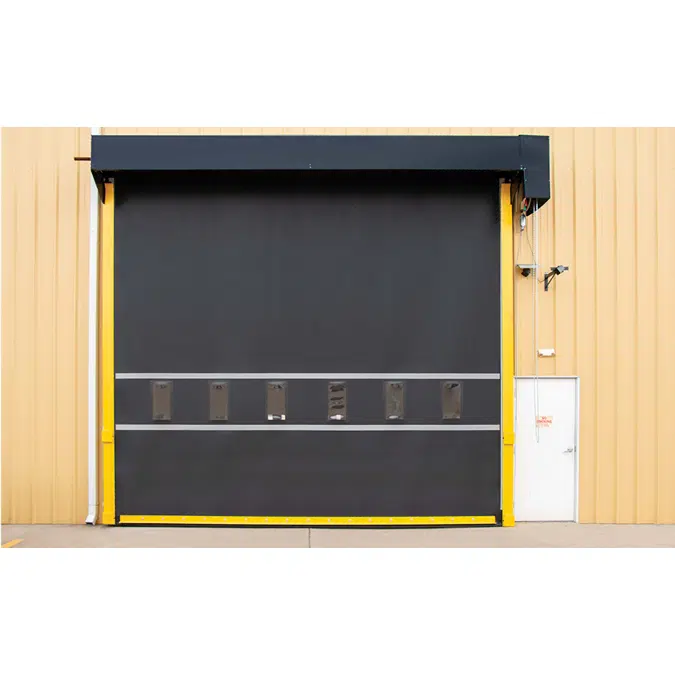 Low-Headroom High Speed Exterior Rubber Door - 995LH