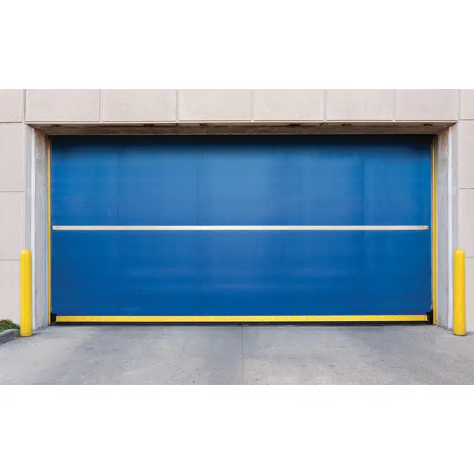 Low-Headroom High Speed Exterior Rubber Door - 995LH