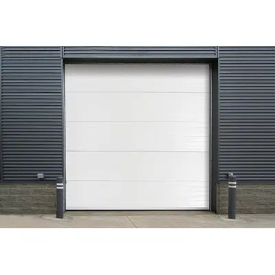 画像 Insulated Sectional Steel-Back Door - 470