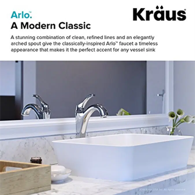 Kraus KVF-1200CH Arlo Bathroom Faucet