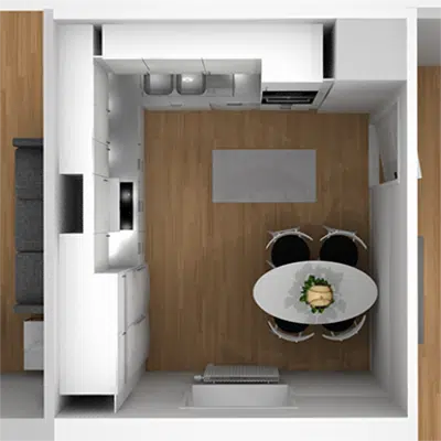 Image pour L-Shaped Kitchen