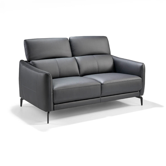 BIM objects Free download! 2seater sofa upholstered in leather with