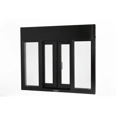 imagen para BP-4841E Bi-Parting Automatic Sliding Transaction Window
