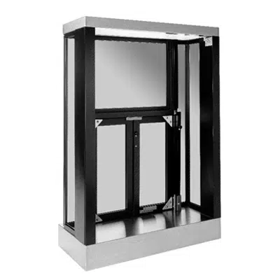 Imagem para PW3-16 / PW4-16 Bi-Fold Transaction Window}