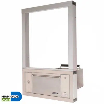 afbeelding voor QSP-713S Mini Combo Hurricane Transaction Drawer - Miami - Dade County Approved