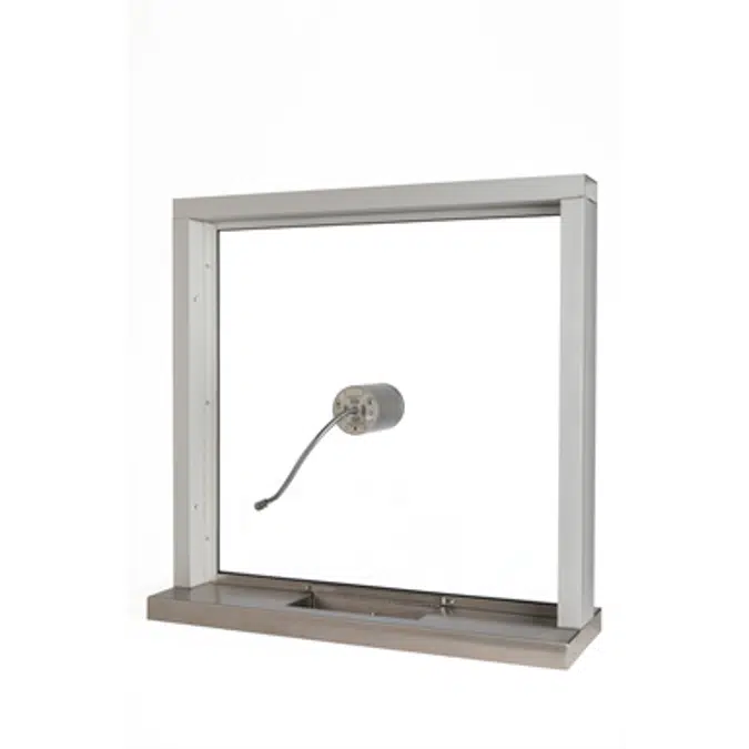 Amplified Speak-Thru Ticket Window Intercom System