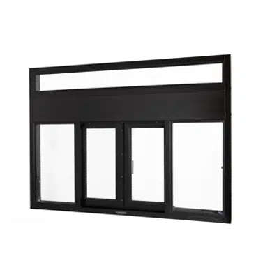imagen para BP-7252E Bi-Parting Automatic Sliding Transaction Window