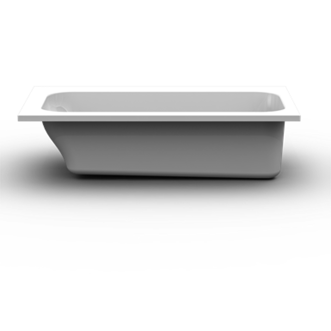 Об'єкти BIM скачати безкоштовно! SinglePiece 60″ x 32″ x 22″ Soaker