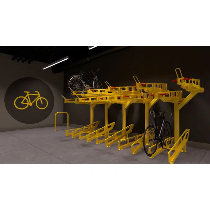 Dero decker bike online rack