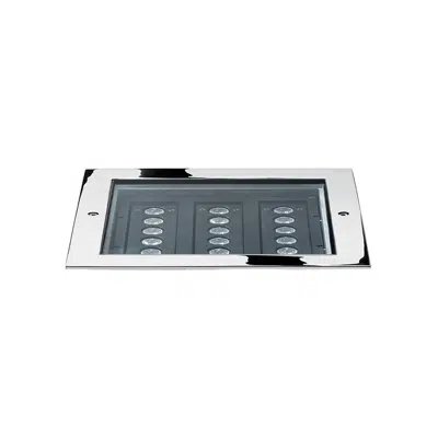 Image for STEEL SQUARE 28 - 18 LED ELL 10°X45°