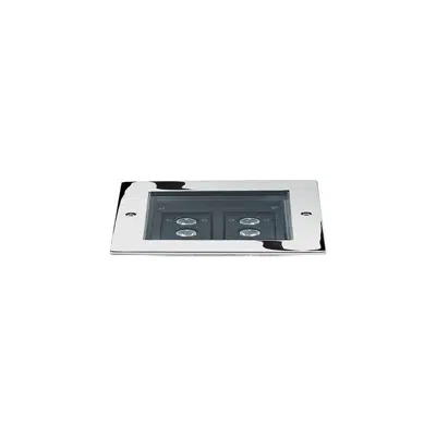 Image pour STEEL SQUARE 20 - 6 LED ELL 10°X45°