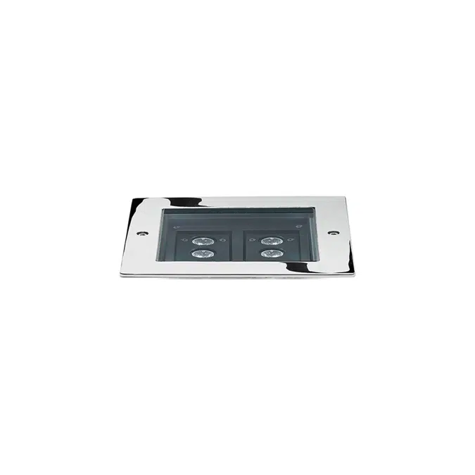 STEEL SQUARE 20 - 6 LED ELL 10°X45°