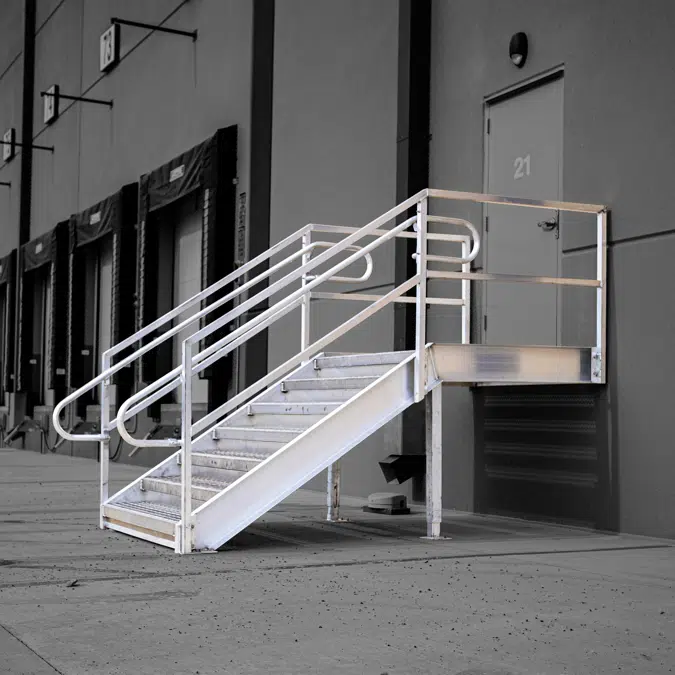 Loading Dock Stairs