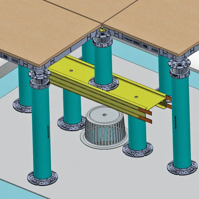 Hybrid Pedestals - Span Bridge