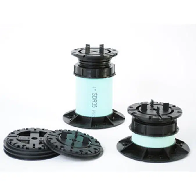 Hybrid Pedestals - Stack Cap 1/2"-2"