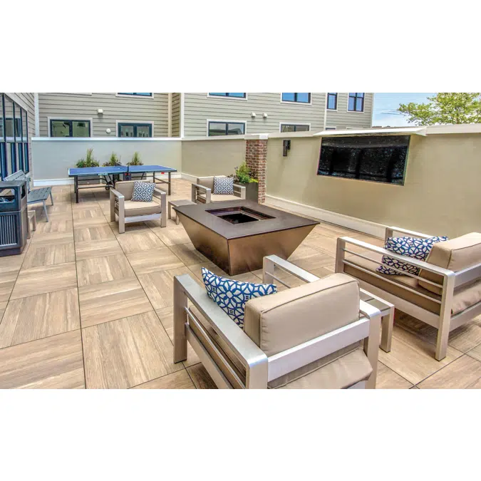 Porcelain Pavers - Wood Plank Series™