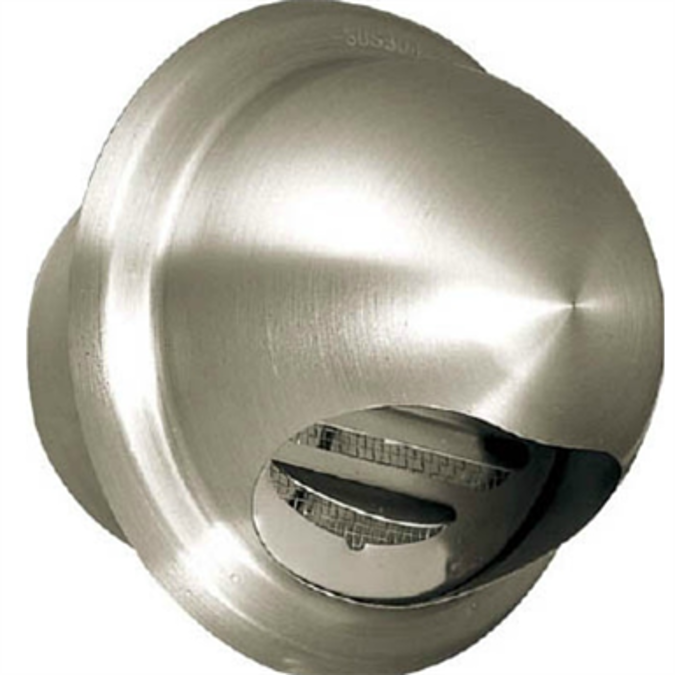 Bim Objects Free Download Ks150shgami 自然換気用丸型フード付ガラリ 150 Bimobject