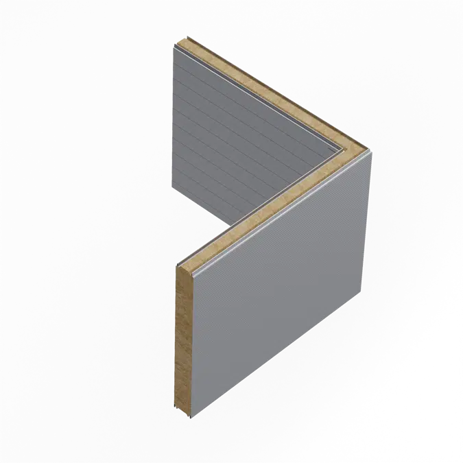 S MiWo corner sandwich panel