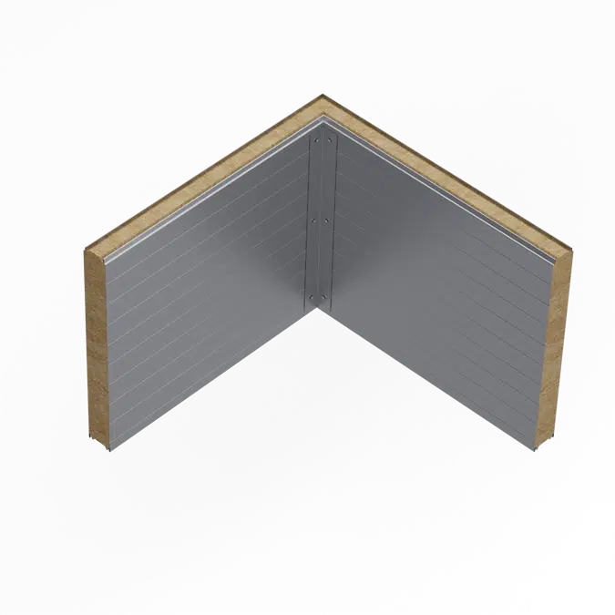 S MiWo corner sandwich panel