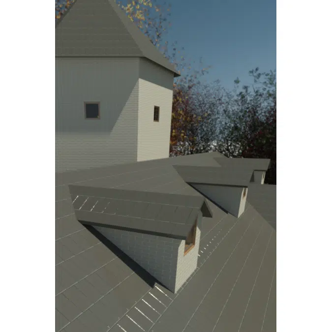 Material Library - Clay tile roofing